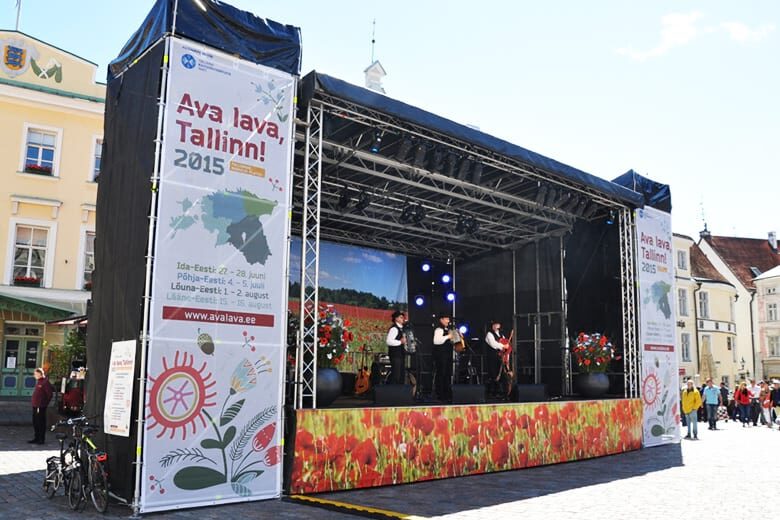 PA tornd, kõlaritorn extrahaus